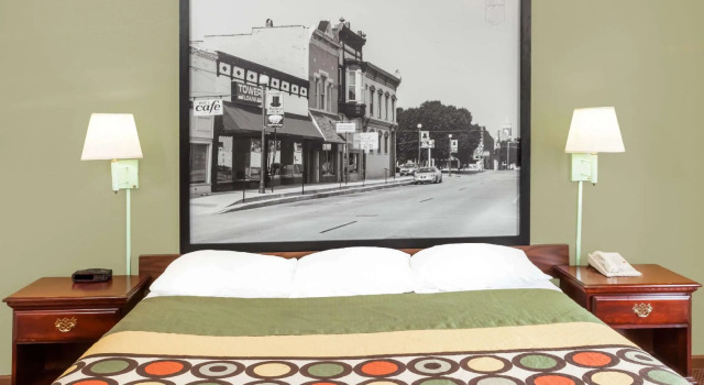 Двухместный номер Standard Super 8 by Wyndham Lincoln
