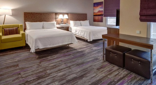 Четырёхместная студия Hampton Inn Arkadelphia