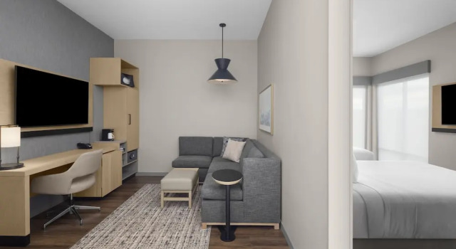 Четырёхместный номер Deluxe Hyatt Place Bozeman Yellowstone Airport