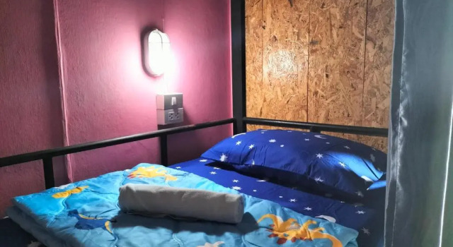 Кровать в общем номере (женский номер) Chiangmai Panda Hostel(2)