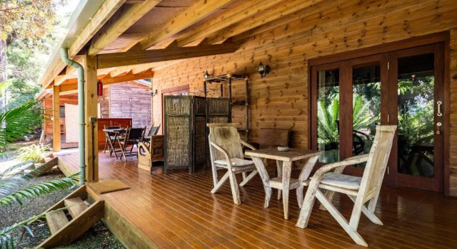 Bungalow mit Gartenblick Les cases de Plum