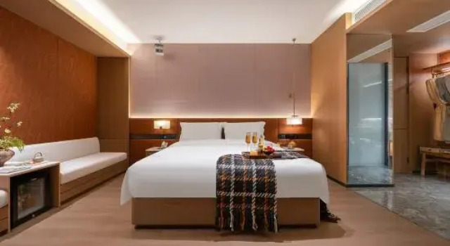 Двухместный номер Standard Healing Mind Dianyu Yunjing International Resort Hotel Kunming Dianchi Grand View Park Fuhai Metro Station Branch