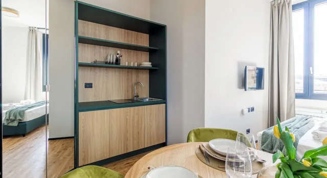 Palazzo Quantum 1, Buchen Sie Ferienwohnung Bovisa Mailand