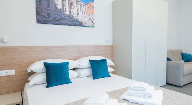 Standard- firedobbelt familie værelse Imperium Suite Trevi