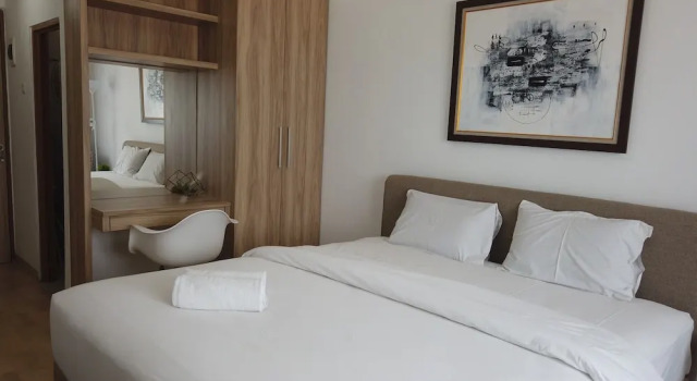 Economic Luxurious Studio Pinewood Apartment Jatinangor near JATOS