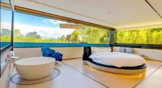 Люкс с видом на восход Leisure inn(Yangshuo Branch)