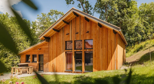 Апартаменты Comfort с видом на сад Les cabanes du Dauphiné