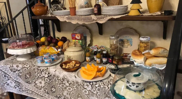 Deniz manzaralı Lüks çift kişilik oda B&B Rivellini