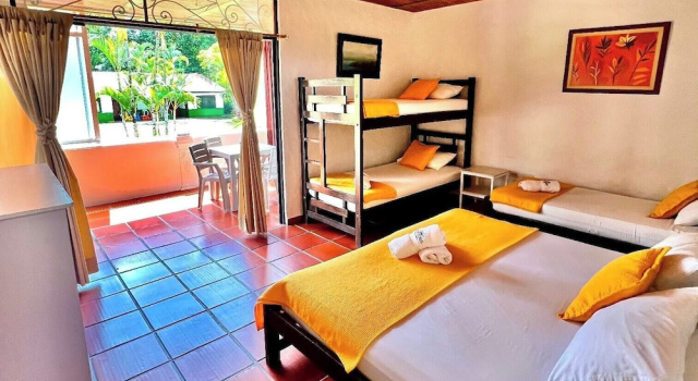 Семейный номер Standard с видом на сад Hotel campestre los gabrieles