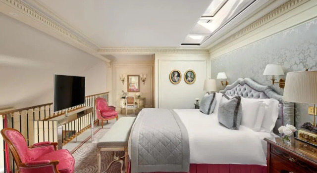 Пентхаус с видом на озеро Beau-Rivage Genève
