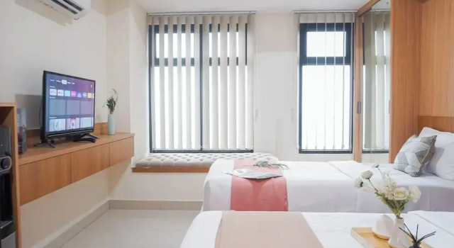 Appartamento Standard Minimalist And Tranquil Studio Apartment Pollux Chadstone