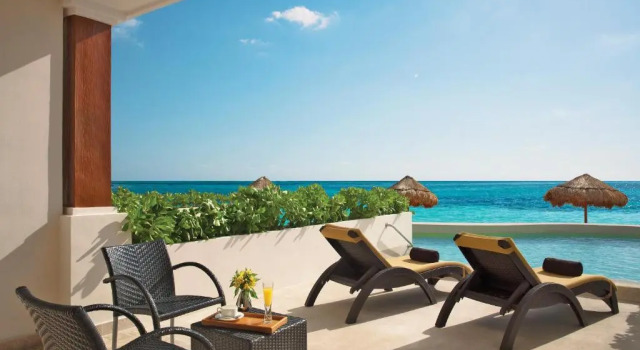 Preferred Club полулюкс Swim Out рядом с пляжем Dreams Sapphire Resort & Spa