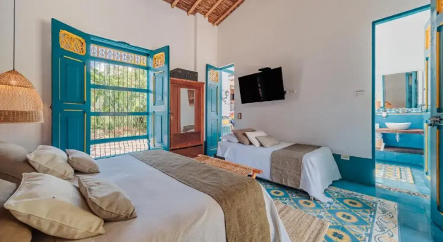 Четырёхместный номер Superior Hotel Boutique Fundadores en Cauca Viejo