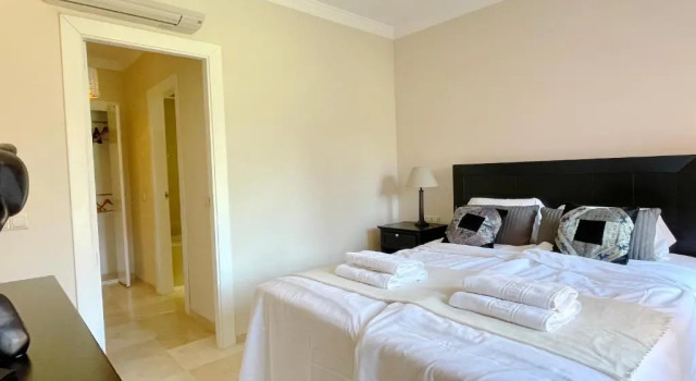 Pool View GOLF FAMILY Ground Floor Terrace with barbecue in Mijas Costa