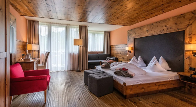 Номер Deluxe с балконом Romantik Hotel Santer