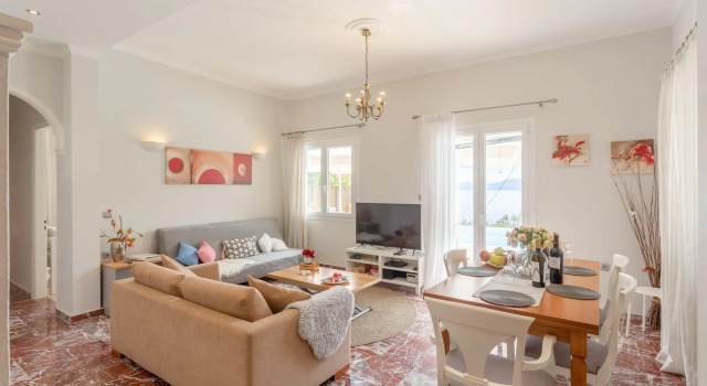 Villa Katerina Large Private Pool Walk to Beach Sea Views A C Wifi Car Not Required - 2359