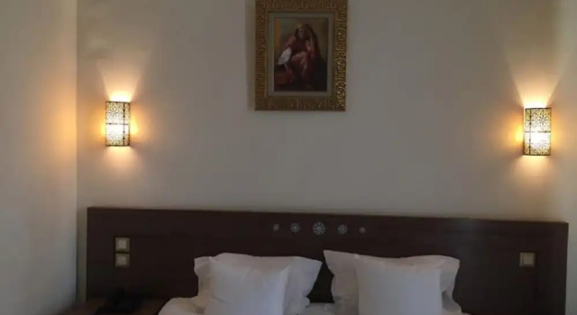 Balkonlu Lüks tek kişilik oda Hôtel Taghit Saoura