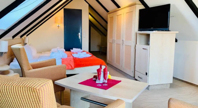 Студия Мансарда Aparthotel Kleine Perle