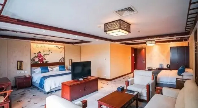Люкс с видом на сад Qinhuangdao Arcadia Seaside Holiday Hotel