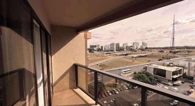 Одноместный номер Deluxe с балконом Kubitschek Plaza Hotel