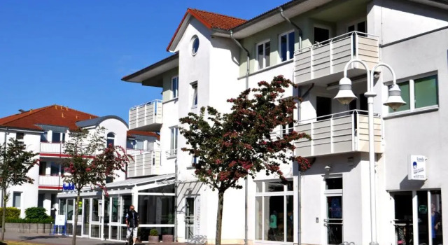 Апартаменты Ferienwohnung Wellenreiter 200m zum Strand Fewo strandnah mit Balkon Parkplatz Wlan