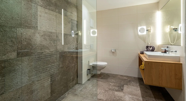 Двухместный номер Deluxe с балконом Hotel Garni Romantik
