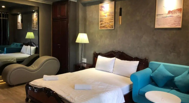 Двухместный номер Deluxe с балконом Bonita Boutique Trinh Van Can