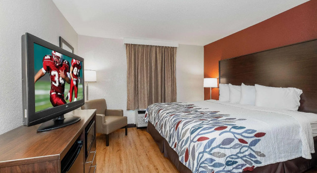 Двухместный номер Deluxe Red Roof Inn Roanoke Rapids