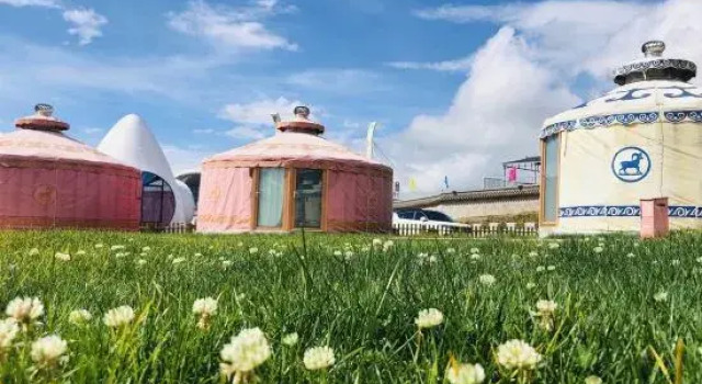 Wumeng Prairie Barbecue City Characteristic yurt, Buchen Sie Hotel Pingdi China