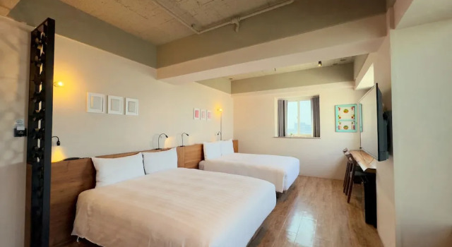 Четырёхместный семейный номер Standard Roaders Hotel Tainan ChengDa