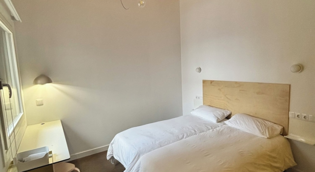 Двухместный номер Economy с видом на внутренний двор El Santo Hostel