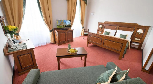 Номер Superior U Medvidku-Brewery Hotel