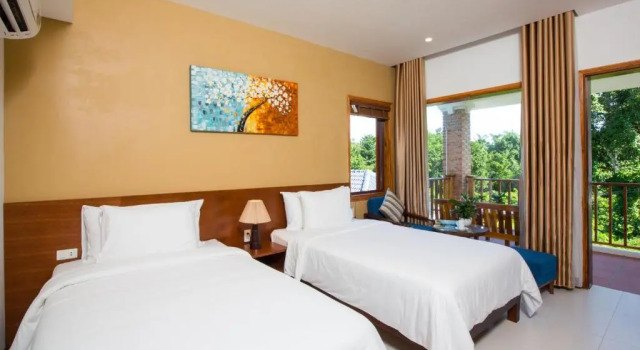 Двухместный номер Deluxe с видом на сад Nadine Phu Quoc Resort & Spa