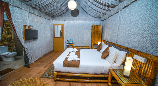 Тент с видом на сад WOW Bison Woods Resort Yercaud