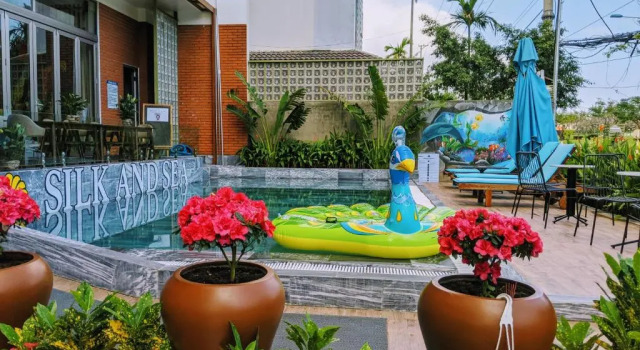 Кровать в общем номере Ancient Beach Boutique & Spa - Beachside Hotel