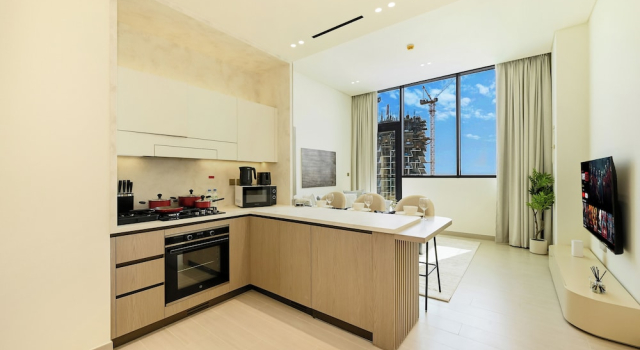 Апартаменты Bloomfields Iconic 1BR Binghatti Phanto