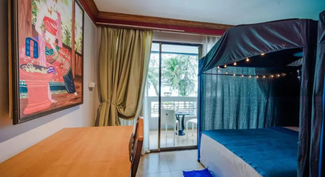 Кровать в общем номере (мужской номер) Fiesta Hostel