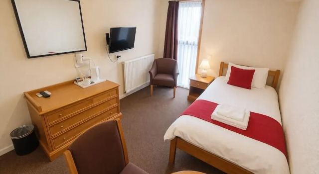 Standard- Enkelt værelse Brae Hotel