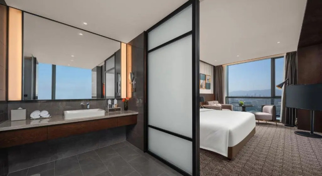 Двухместный номер Deluxe с видом на город Grand New Century Hotel, Wenzhou, A Tribute Portfolio Hotel