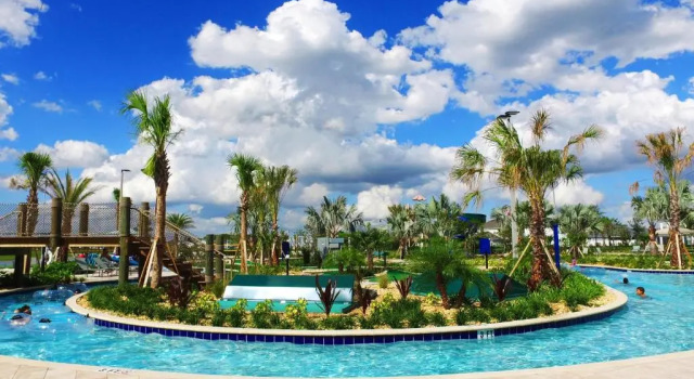 Апартаменты Luxurious 2 Bedroom Apartment Close to Disney 303
