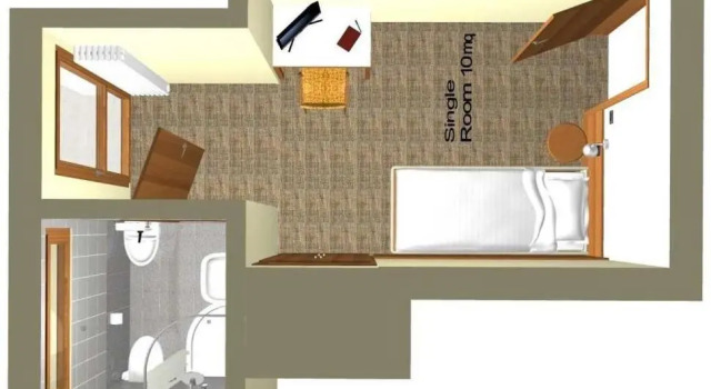 Номер Standard Albergo Sorriso