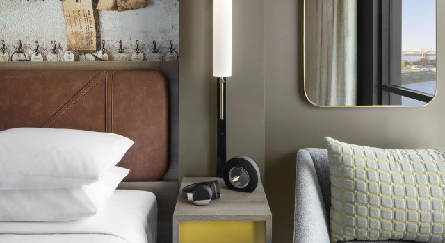 Двухместный номер с видом на реку Hyatt Centric Beale Street Memphis