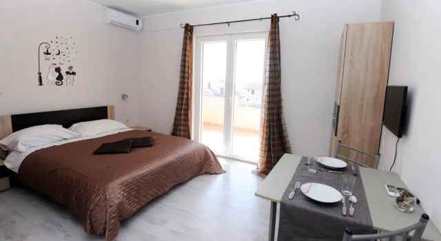 Студия с видом на море Apartments & Rooms Krecak Sibenik