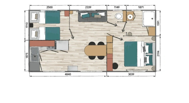 Caravan Park Camping in Vias for 4, Rezervasyon Kamp Alanı Vias Plage kamp ve glamping, Kamp Alanı