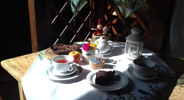 Четырёхместный номер Standard с балконом B&B Al Larice