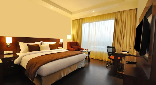 Четырёхместный номер Deluxe с видом на город Hotel Marigold Jaipur