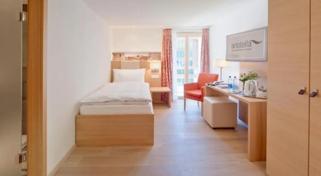 Одноместный номер Standard Hotel Aristella Swissflair