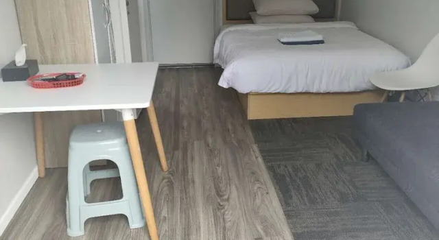 1 Double and 1 sofa bed  Garden Chalet B