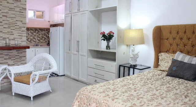 Апартаменты c 1 комнатой с балконом и с видом на город Fully Equipped 1br Studio dt 2mins To The Beach