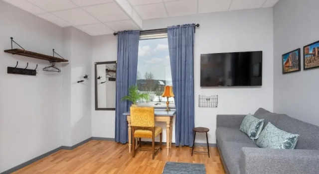 Двухместный номер Comfort с балконом Järnvägshotellet i Edsbyn
